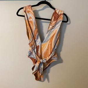 Size large Zara swimsuit. One piece.